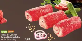 CITTI Markt Frische Bio Demeter Ochsen-Rinderrouladen Angebot