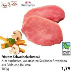 CITTI Markt Frisches Schweinelachssteak Angebot