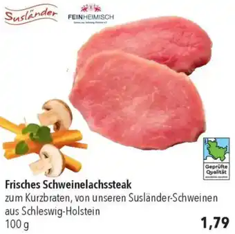 CITTI Markt Frisches Schweinelachssteak Angebot