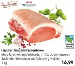 CITTI Markt Frischer Jungschweinerücken Angebot