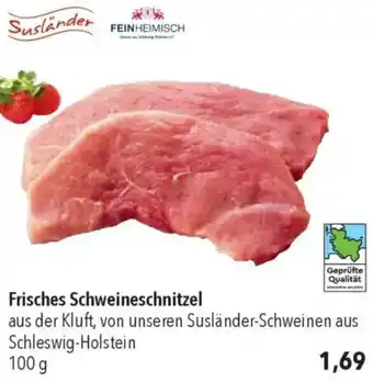 CITTI Markt Frisches Schweineschnitzel Angebot