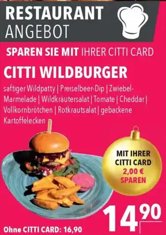 CITTI Markt Citti wildburger Angebot