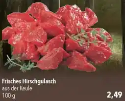 CITTI Markt Frisches Hirschgulasch Angebot