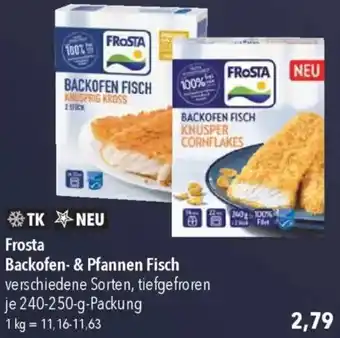 CITTI Markt Frosta Backofen- & Pfannen Fisch Angebot