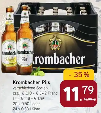 Dornseifer Krombacher Pils Angebot