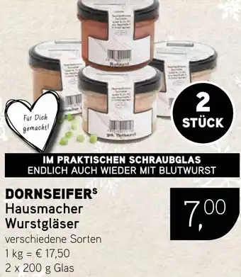Dornseifer DORNSEIFER Hausmacher Wurstgläser Angebot