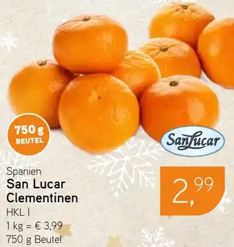 Dornseifer San Lucar Clementinen Angebot