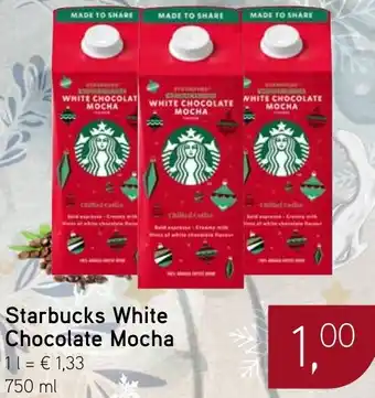 Dornseifer Starbucks White Chocolate Mocha Angebot