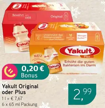 Dornseifer Yakult Original oder Plus Angebot
