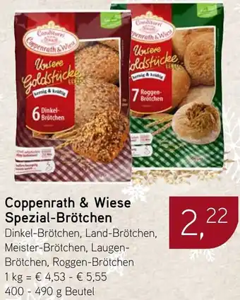 Dornseifer Coppenrath & Wiese Spezial-Brötchen Angebot