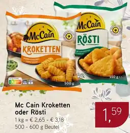 Dornseifer Mc Cain Kroketten oder Rösti Angebot