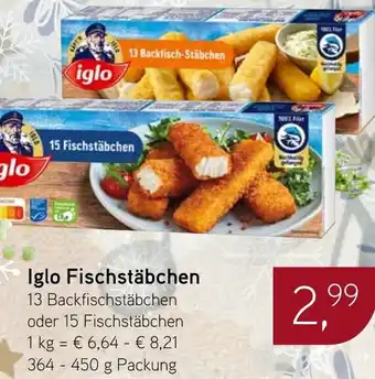Dornseifer Iglo Fischstäbchen Angebot