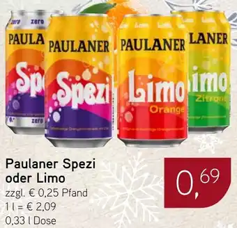 Dornseifer Paulaner Spezi oder Limo Angebot