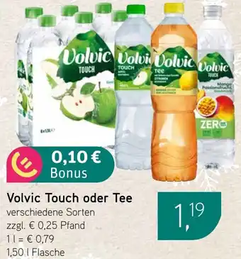 Dornseifer Volvic Touch oder Tee Angebot
