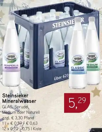 Dornseifer Steinsieker Mineralwasser Angebot