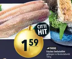 CITTI Markt Frisches Seelachsfilet Angebot