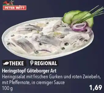 CITTI Markt Heringstopf Göteborger Art Angebot