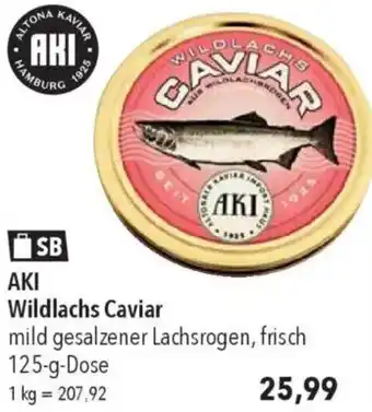 CITTI Markt AKI Wildlachs Caviar Angebot