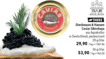 CITTI Markt Dieckmann & Hansen Caviar Sibirskaya Angebot