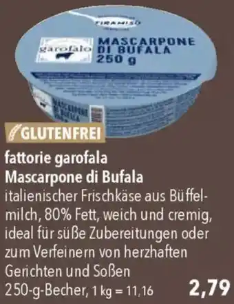 CITTI Markt fattorie garofala Mascarpone di Bufala Angebot