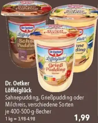 CITTI Markt Dr. Oetker Löffelglück Angebot