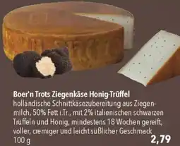 CITTI Markt Boer'n Trots Ziegenkäse Honig-Trüffel Angebot