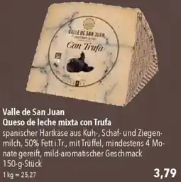 CITTI Markt Valle de San Juan Queso de leche mixta con Trufa Angebot