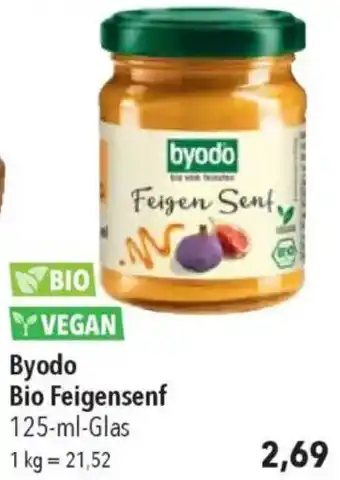 CITTI Markt Byodo Bio Feigensenf Angebot