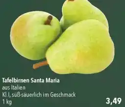 CITTI Markt Tafelbirnen Santa Maria Angebot