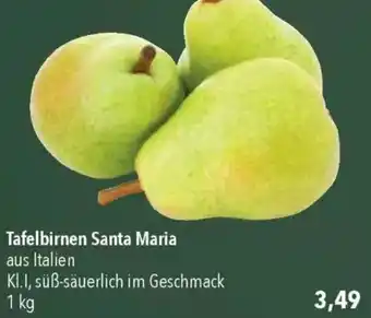 CITTI Markt Tafelbirnen Santa Maria Angebot