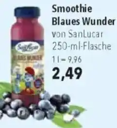 CITTI Markt SanLucar Smoothie Blaues Wunder Angebot