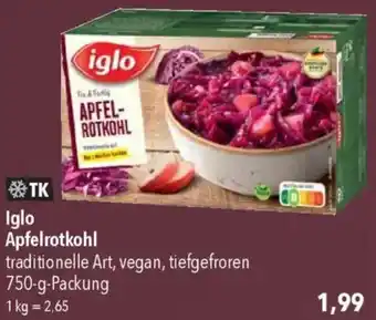 CITTI Markt Iglo Apfelrotkohl Angebot