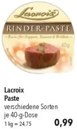 CITTI Markt Lacroix Paste Angebot