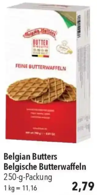 CITTI Markt Belgian Butters Belgische Butterwaffeln Angebot
