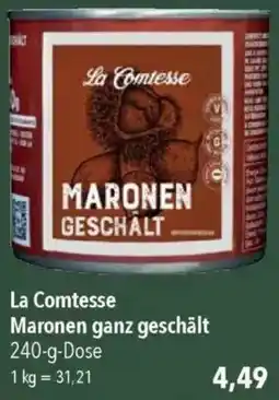 CITTI Markt La Comtesse Maronen ganz geschält Angebot