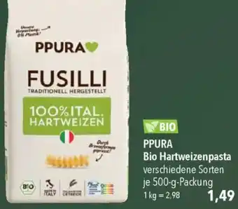 CITTI Markt PPURA Bio Hartweizenpasta Angebot