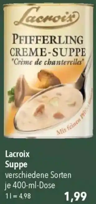 CITTI Markt Lacroix Suppe Angebot