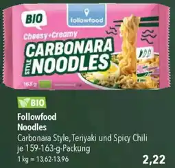 CITTI Markt Followfood Noodles Angebot