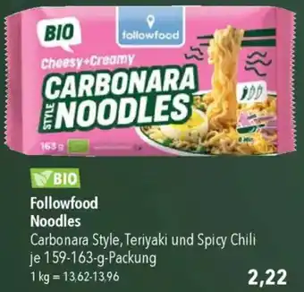 CITTI Markt Followfood Noodles Angebot