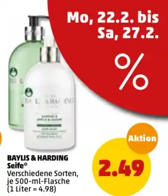PENNY Baylis & Harding Seife Angebot
