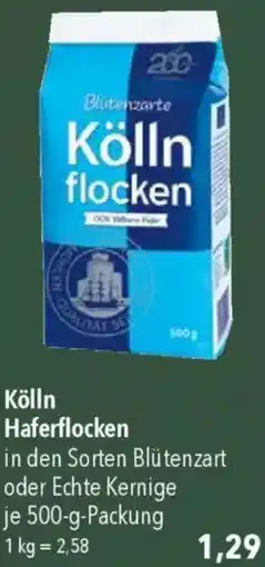 CITTI Markt Kölln Haferflocken Angebot
