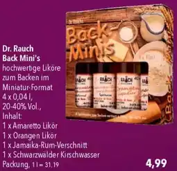CITTI Markt Dr. Rauch Back Mini's Angebot