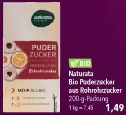 CITTI Markt Naturata Bio Puderzucker aus Rohrohrzucker Angebot