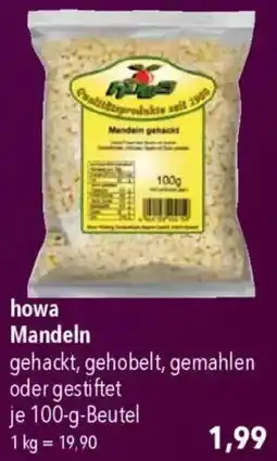 CITTI Markt howa Mandeln Angebot