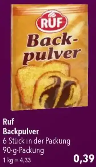 CITTI Markt Ruf Backpulver Angebot