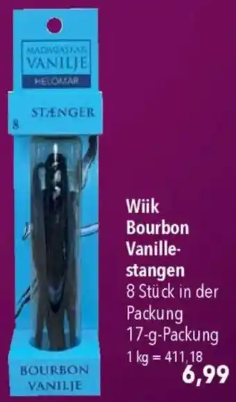 CITTI Markt Wiik Bourbon Vanillestangen Angebot