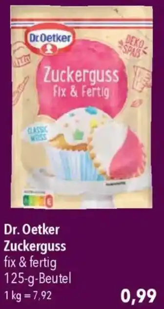 CITTI Markt Dr. Oetker Zuckerguss Angebot