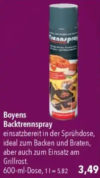 CITTI Markt Boyens Backtrennspray Angebot