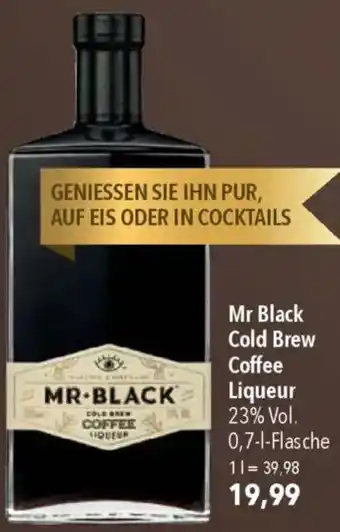 CITTI Markt Mr Black Cold Brew Coffee Liqueur Angebot