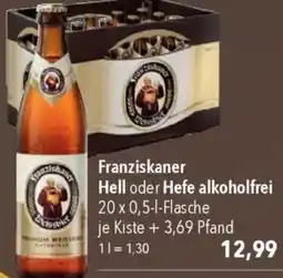CITTI Markt Franziskaner Hell oder Hefe alkoholfrei Angebot
